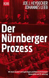 E-Book (epub) Der Nürnberger Prozeß von Joe J. Heydecker, Johannes Leeb