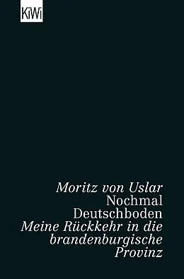 E-Book (epub) Nochmal Deutschboden von Moritz von Uslar