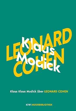E-Book (epub) Klaus Modick über Leonard Cohen von Klaus Modick
