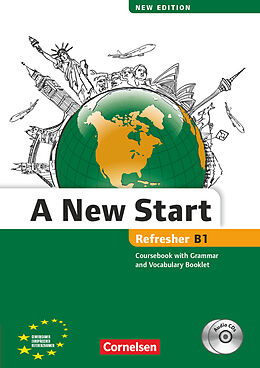 Kartonierter Einband A New Start - New edition - Englisch für Wiedereinsteiger - B1: Refresher von Annie Cornford