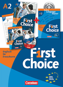 Kartonierter Einband First Choice - Englisch für Erwachsene - A2 von John Stevens, Angela Lloyd, Marion Karg