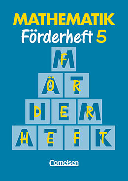 Geheftet Mathematik Förderschule - Förderhefte - Band 5 von Marita Sommer, Heribert Gathen, Rolf Kirsch