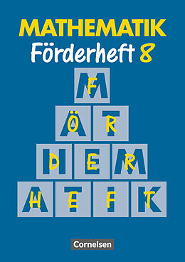 Kartonierter Einband Mathematik Förderschule - Förderhefte - Band 8 von Marita Sommer, Heribert Gathen, Rolf Kirsch