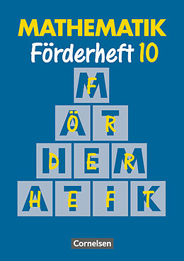Geheftet Mathematik Förderschule - Förderhefte - Band 10 von Marita Sommer, Heribert Gathen, Rolf Kirsch
