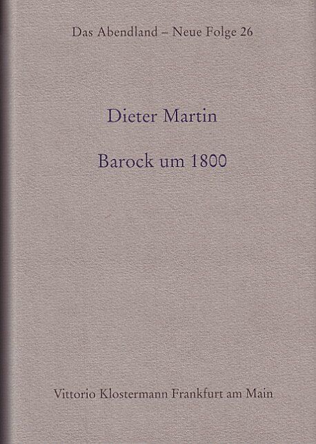 Barock um 1800