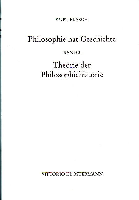 Philosophie hat Geschichte