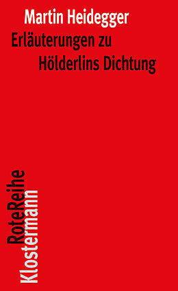 Kartonierter Einband Erläuterungen zu Hölderlins Dichtung von Martin Heidegger