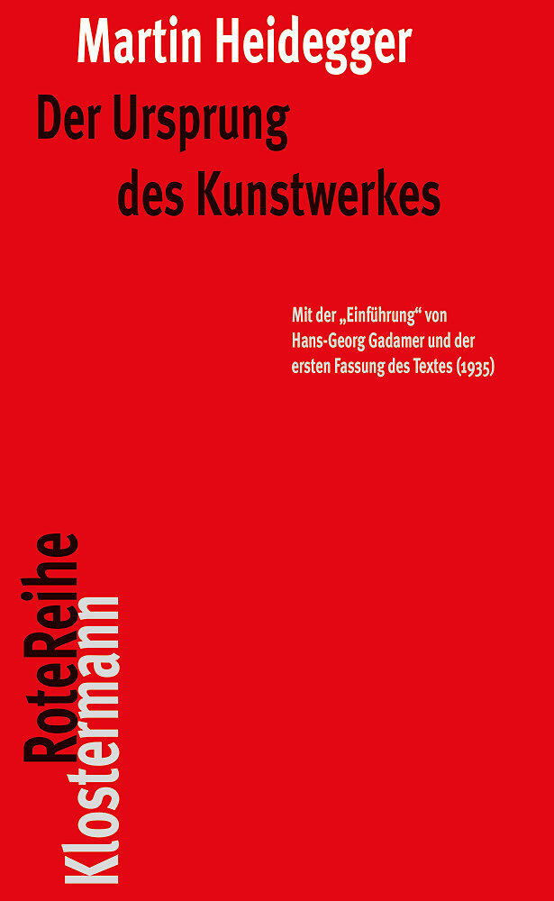 Der Ursprung des Kunstwerkes