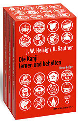 Kartonierter Einband Die Kanji lernen und behalten Bände 1 bis 3. Neue Folge von James W Heisig, Robert Rauther