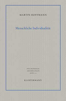 Paperback Menschliche Individualität von Martin Hoffmann
