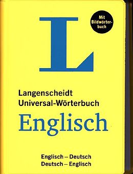 Fester Einband Langenscheidt Universal-Wörterbuch Englisch von 
