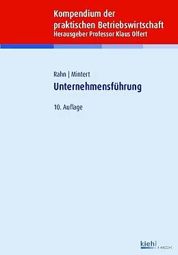 E-Book (pdf) Unternehmensführung von Horst-Joachim Rahn, Svenja-Maria Mintert