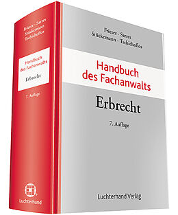 Fester Einband Handbuch des Fachanwalts Erbrecht von 