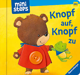 Kartonierter Einband ministeps: Knopf auf, Knopf zu von Sandra Grimm