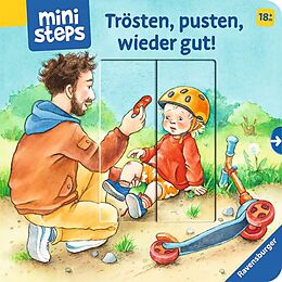 Pappband, unzerreissbar ministeps: Trösten, pusten, wieder gut! von Sandra Grimm