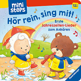 Pappband, unzerreissbar Hör rein, sing mit! Meine ersten Jahreszeiten-Lieder von Volksgut