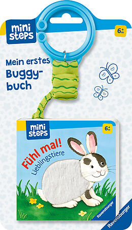Pappband, unzerreissbar (PpU) Mein erstes Buggybuch: Fühl mal! Lieblingstiere von Ava-Barb Yaga
