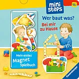 Pappband, unzerreissbar Mein erstes Magnetbuch: Wer baut was? Bei mir zu Hause von Sandra Grimm