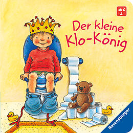 Reliure en carton indéchirable Der kleine Klo-König de Sandra Grimm