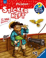 Kartonierter Einband Wieso? Weshalb? Warum? Stickerheft - Piraten von 