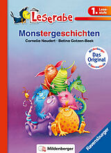 Kartonierter Einband Monstergeschichten - Leserabe 1. Klasse - Erstlesebuch für Kinder ab 6 Jahren von Cee Neudert