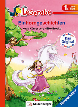 Kartonierter Einband Einhorngeschichten - Leserabe 1. Klasse - Erstlesebuch für Kinder ab 6 Jahren von Katja Königsberg