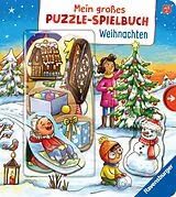 Pappband, unzerreissbar Mein großes Puzzle-Spielbuch - Weihnachten von Bookella