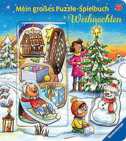 Pappband Mein großes Puzzle-Spielbuch: Weihnachten von Bookella