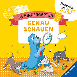 Kartonierter Einband Im Kindergarten: Genau schauen von Kirstin Jebautzke