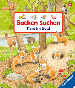 Pappband Sachen suchen: Tiere im Wald von Susanne Gernhäuser