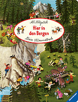 Pappband, unzerreissbar Mein Wimmelbuch: Hier in den Bergen von 
