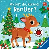 Pappband Wo bist du, kleiners Rentier? von Meike Theda