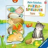 Pappband, unzerreissbar (PpU) Mein liebstes Puzzle-Spielbuch Tiere von Frauke Nahrgang