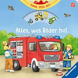 Pappband Alles, was Räder hat - Fahrzeuge-Spielbuch mit Klappen, Drehscheiben, Schiebern von Susanne Gernhäuser