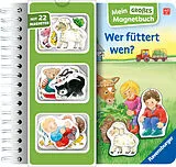 Kartonierter Einband Mein großes Magnetbuch: Wer füttert wen? von Irmgard Eberhard