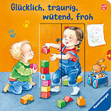 Pappband Glücklich, traurig, wütend, froh von Sandra Grimm