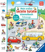 Pappband Mein erstes Sachen suchen Wimmelbuch: Fahrzeuge von Maria Höck