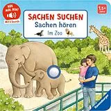 Pappband Hör mal hin - Sachen suchen, Sachen hören: Im Zoo von Frauke Nahrgang