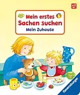 Pappband, unzerreissbar Mein erstes Sachen suchen: Mein Zuhause von Sandra Grimm