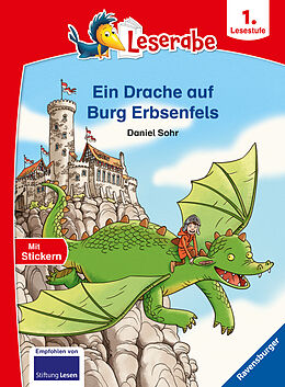 Fester Einband Ein Drache auf Burg Erbsenfels - Leserabe ab 1. Klasse - Erstlesebuch für Kinder ab 6 Jahren von Daniel Sohr