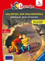 Fester Einband Das Rätsel der Drachenhöhle Leserabe von Martin Klein