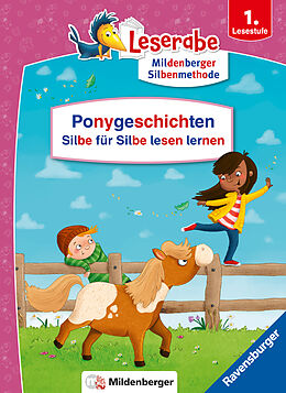 Fester Einband Ponygeschichten  Silbe für Silbe lesen lernen - Leserabe ab 1. Klasse - Erstlesebuch für Kinder ab 6 Jahren von Judith Allert, Doris Arend