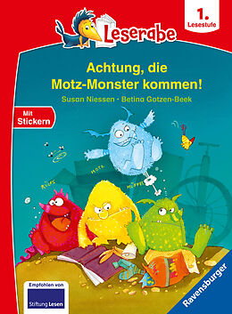 Fester Einband Achtung, die Motz-Monster kommen! - Leserabe 1. Klasse - Erstlesebuch für Kinder ab 6 Jahren von Susan Niessen