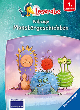 Fester Einband Witzige Monstergeschichten - Leserabe ab 1. Klasse - Erstlesebuch für Kinder ab 6 Jahren von Henriette Wich, Martin Klein, Cornelia Neudert