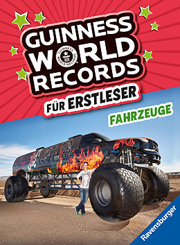 Fester Einband Guinness World Records für Erstleser - Fahrzeuge (Rekordebuch zum Lesenlernen) von 