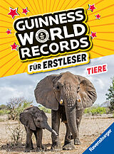 Fester Einband Guinness World Records für Erstleser - Tiere (Rekordebuch zum Lesenlernen) von 