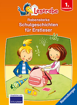 Fester Einband Rabenstarke Schulgeschichten für Erstleser - Leserabe ab 1. Klasse - Erstlesebuch für Kinder ab 6 Jahren von Judith Allert, Anja Kiel