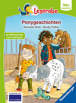 Fester Einband Ponygeschichten - Leserabe ab Vorschule - Erstlesebuch für Kinder ab 5 Jahren von Henriette Wich