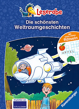 Fester Einband Die schönsten Weltraumgeschichten mit extra vielen Rätseln - Leserabe ab 1. Klasse - Erstlesebuch für Kinder ab 6 Jahren von Rüdiger Bertram, Michael Petrowitz