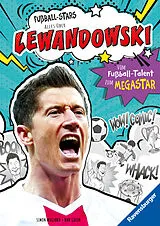 Fester Einband Fußball-Stars Lewandowski von Simon Mugford